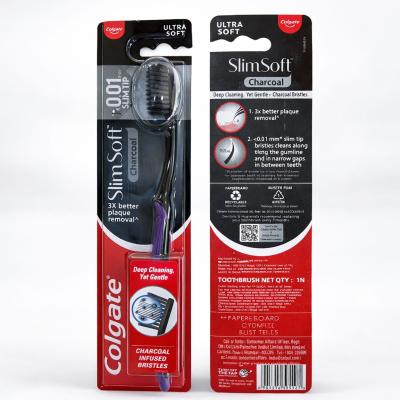 COLGATE SLIM SOFT CHARCOAL TOOTHBRUSH